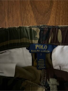 Boys Polo by Ralph Lauren Camo Carpenter Pants